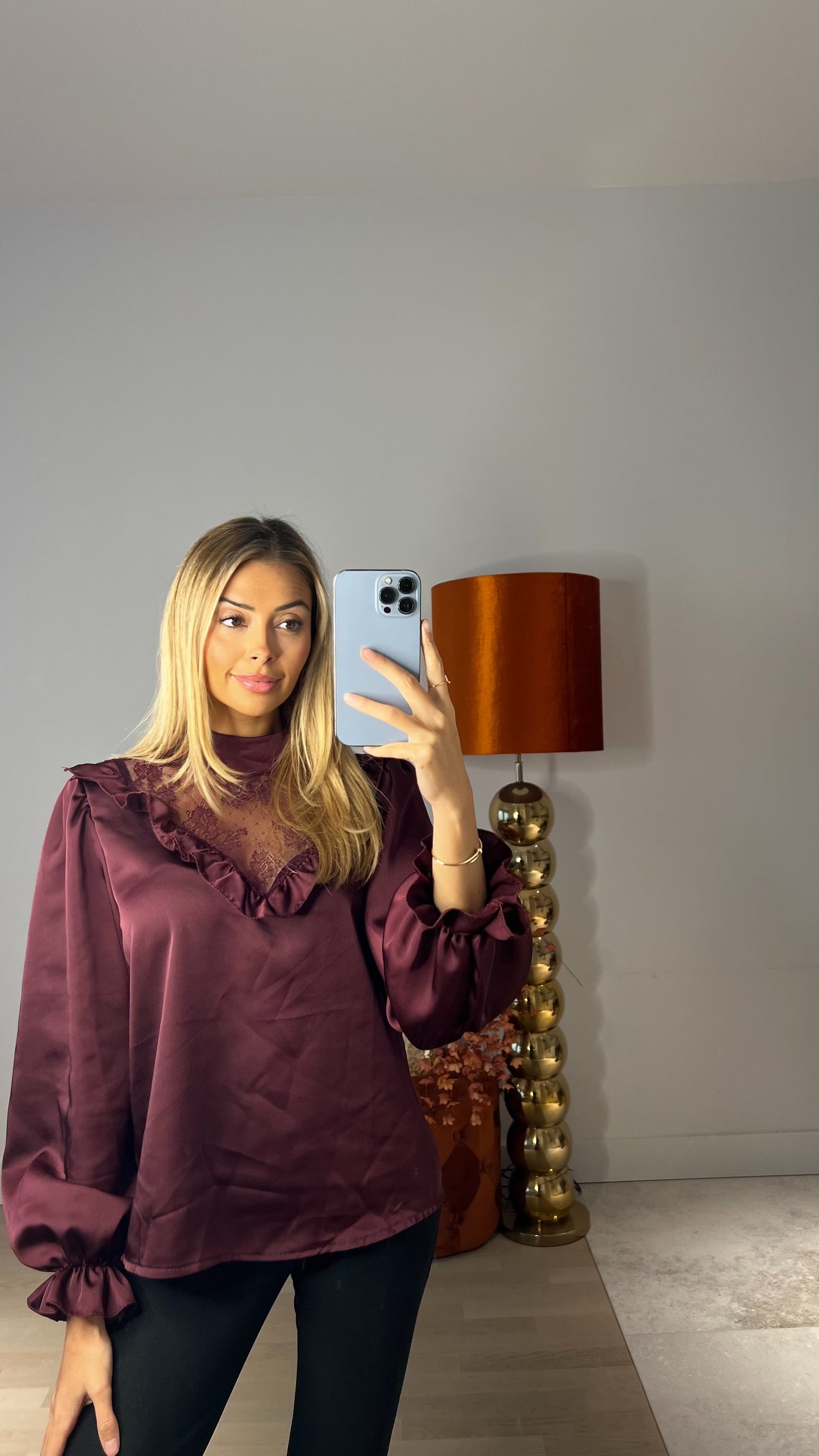 Our Little Secret Lace Blouse