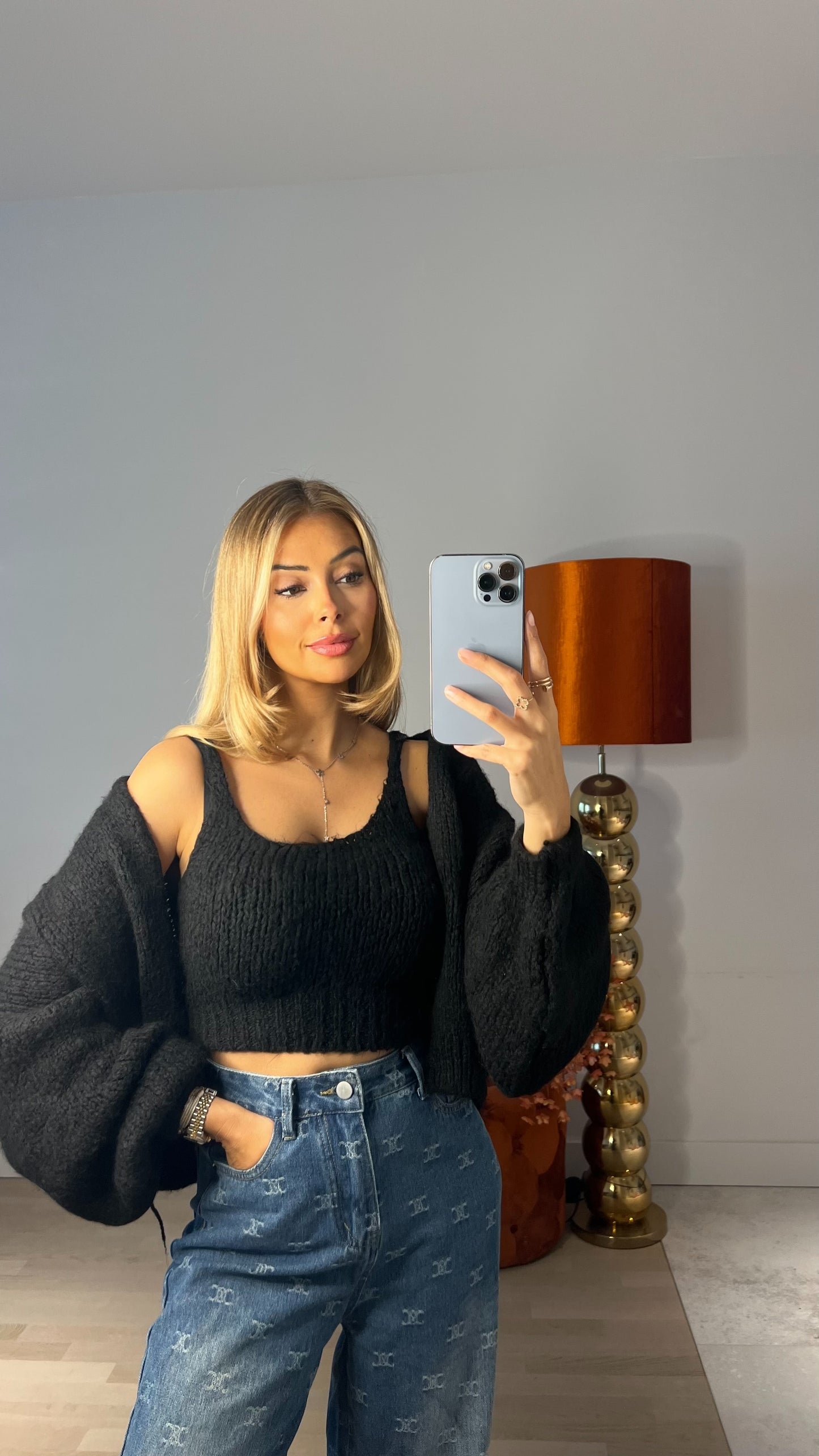 Just For Fun 2 Piece Set Black