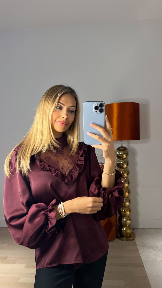 Our Little Secret Lace Blouse