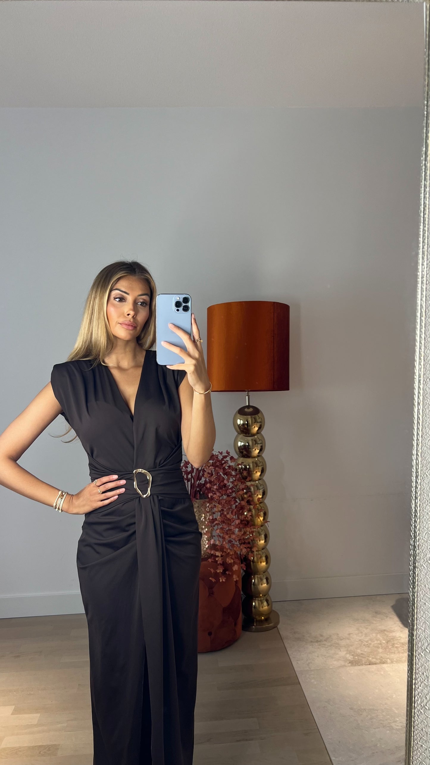 Date night Dress Brown