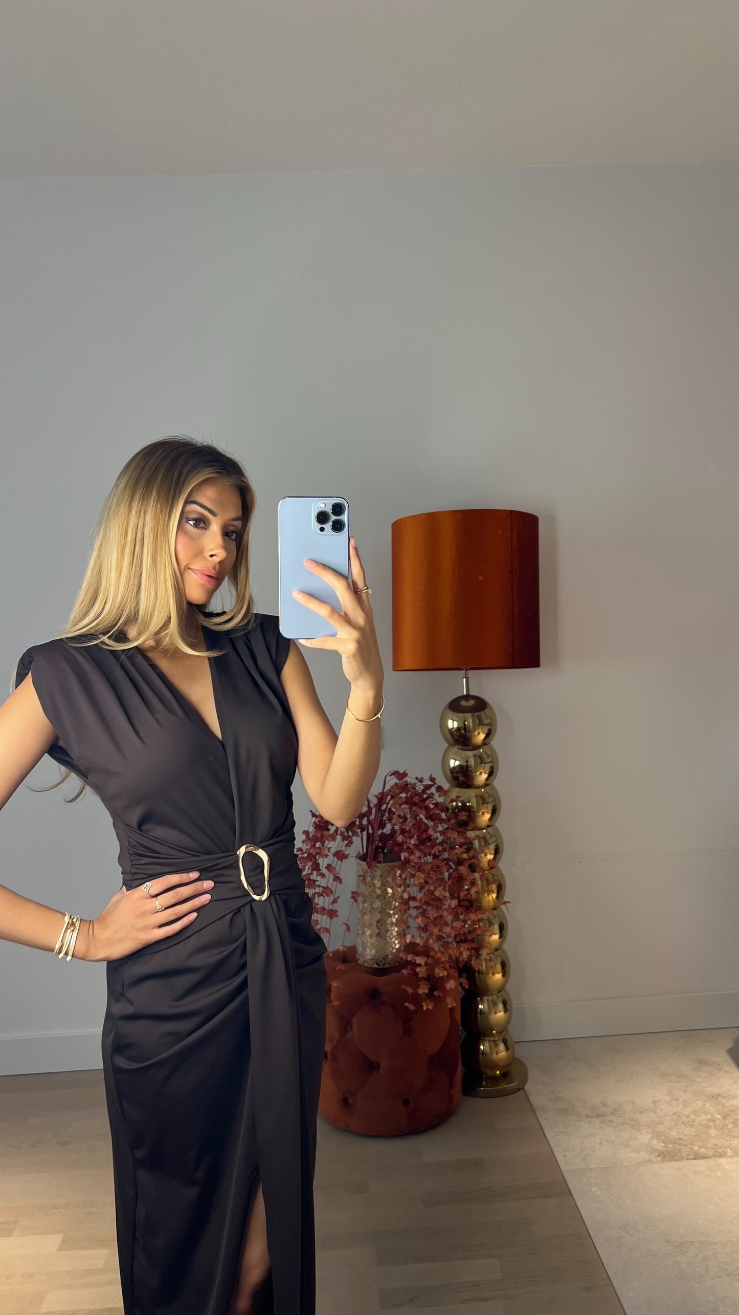 Date night Dress Brown