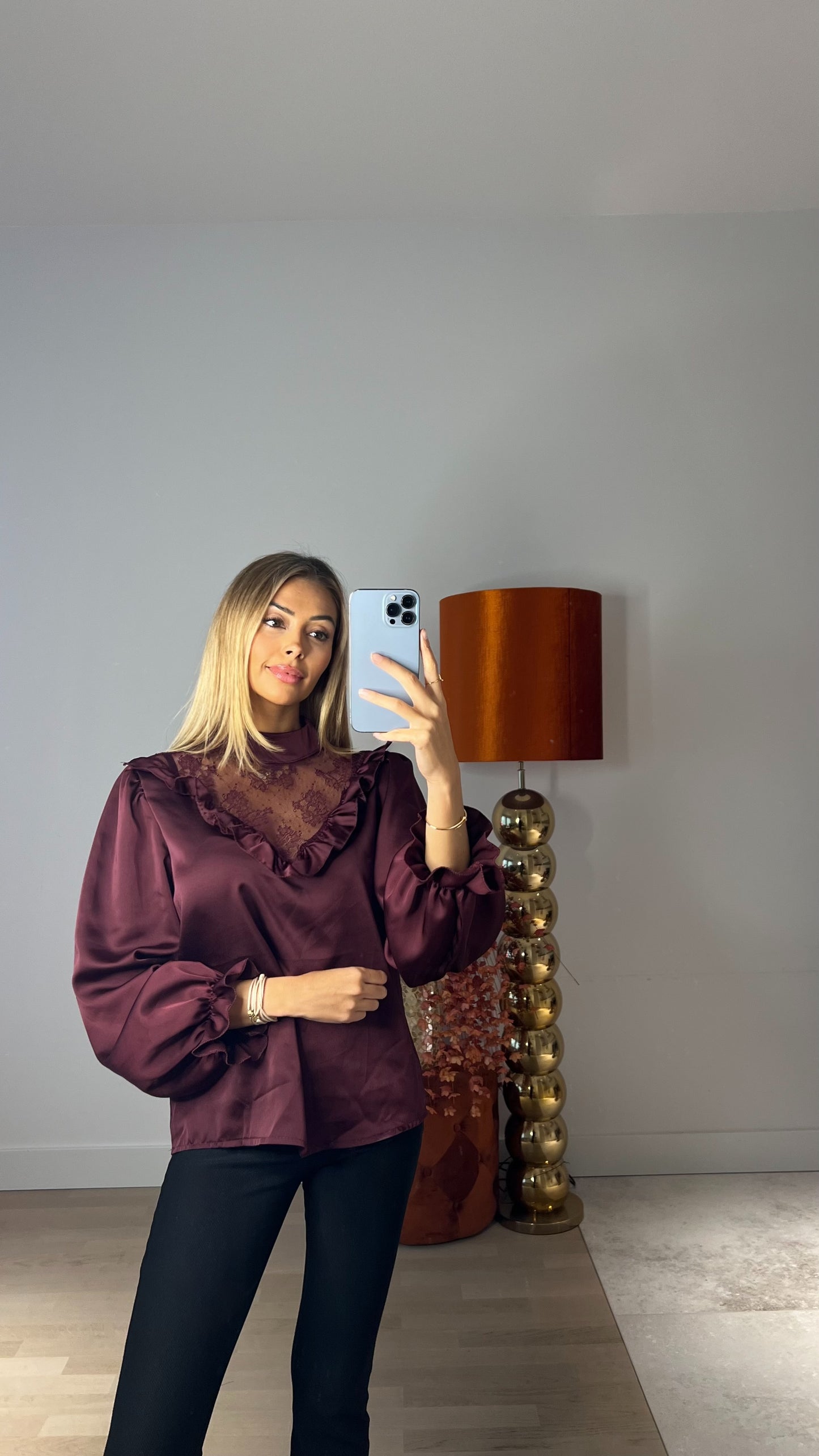 Our Little Secret Lace Blouse